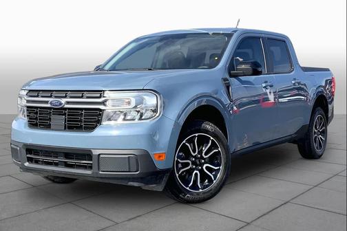 Azure Gray Metallic Tri-Coat 2024 Ford Maverick Lariat