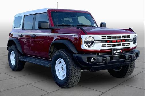 Ruby Red Metallic Tinted Clearcoat 2026 Ford Bronco Heritage Edition