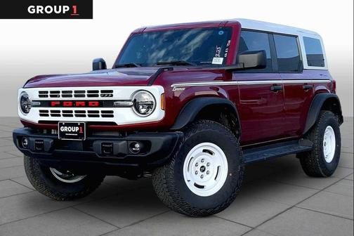 Ruby Red Metallic Tinted Clearcoat 2026 Ford Bronco Heritage Edition
