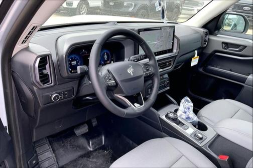 Space White Metallic 2026 Ford Bronco Sport Badlands