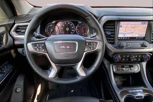 Volcanic Red Tintcoat 2023 GMC Acadia AWD AT4