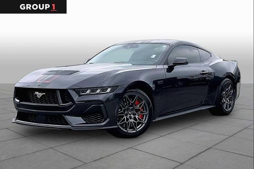 Dark Matter Gray Metallic 2024 Ford Mustang GT Premium