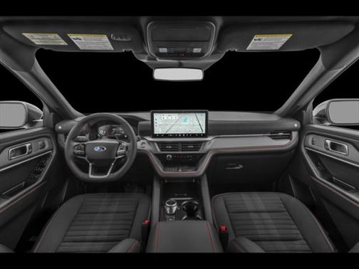 Agate Black Metallic 2026 Ford Explorer ST-Line