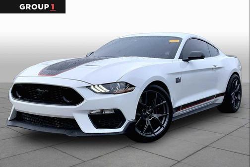 Oxford White 2022 Ford Mustang Mach 1 Fastback