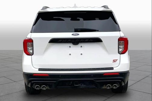 Star White Metallic Tri-Coat 2021 Ford Explorer ST