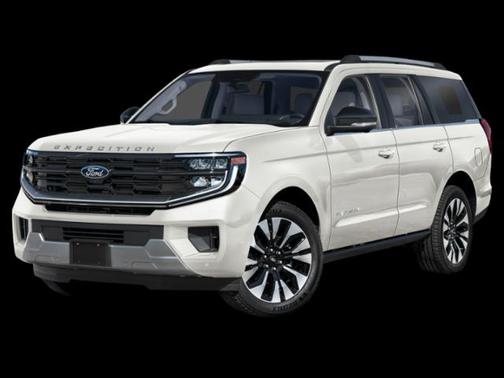 Star White Metallic Tri-Coat 2026 Ford Expedition Platinum