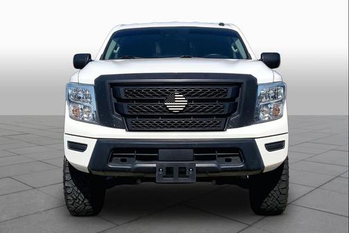 Glacier White 2021 Nissan Titan S