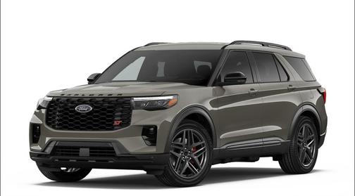 Gray 2026 Ford Explorer ST