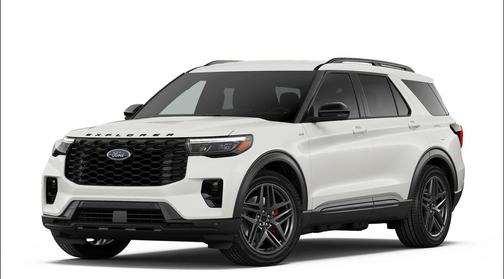 White 2026 Ford Explorer ST-Line
