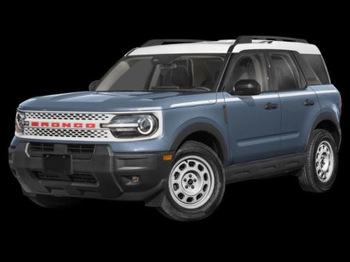 Azure Gray Metallic Tri-Coat 2026 Ford Bronco Sport Heritage