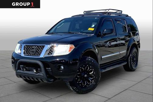 Super Black 2012 Nissan Pathfinder Silver