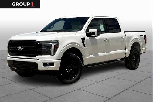 Star White Metallic Tri-Coat 2025 Ford F-150 Lariat