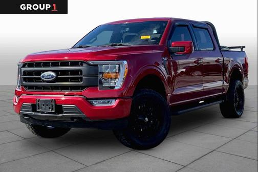 Rapid Red Metallic Tinted Clearcoat 2022 Ford F-150 Lariat