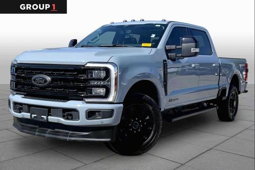 Glacier Gray Metallic Tri-Coat 2024 Ford F-250 Lariat
