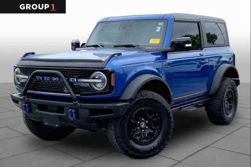 Lightning Blue Metallic 2021 Ford Bronco First Edition