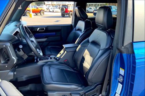 Lightning Blue Metallic 2021 Ford Bronco First Edition