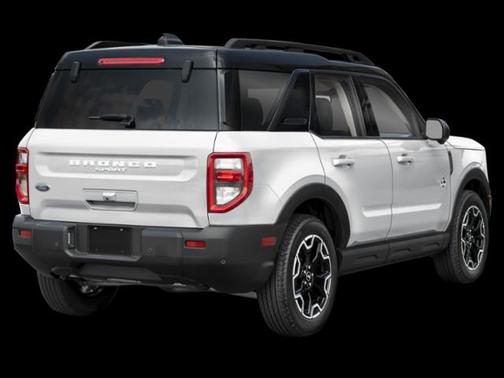Space White Metallic 2026 Ford Bronco Sport Outer Banks