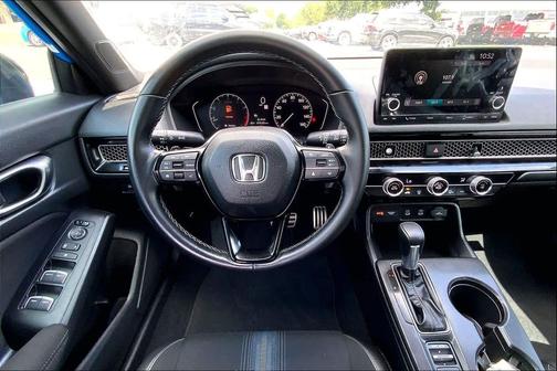 Boost Blue Pearl 2025 Honda Civic Sport