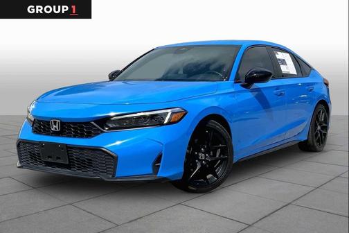 Boost Blue Pearl 2025 Honda Civic Sport