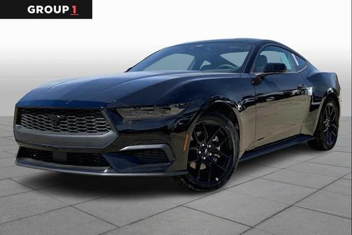 Shadow Black 2026 Ford Mustang EcoBoost