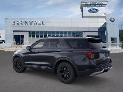 Agate Black Metallic 2026 Ford Explorer Tremor