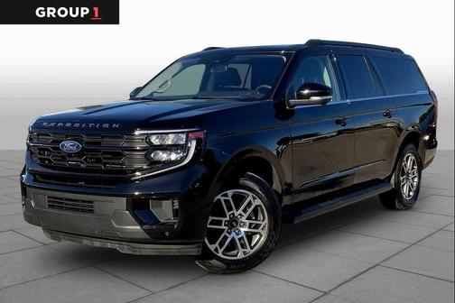 Agate Black Metallic 2025 Ford Expedition Max Active 4x4