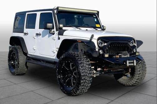 Bright White Clearcoat 2017 Jeep Wrangler Unlimited Sport