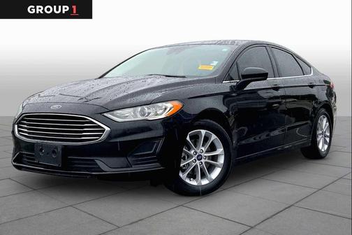 Agate Black Metallic 2020 Ford Fusion SE