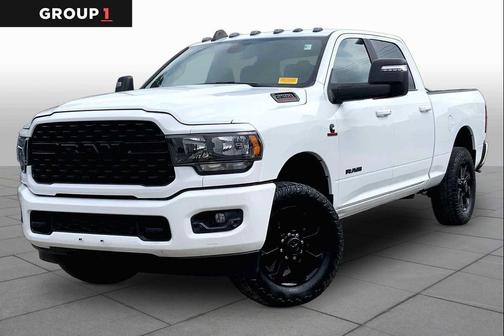 Bright White Clearcoat 2023 RAM 2500 Big Horn Crew Cab 4x4 6'4' Box