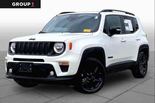 Alpine White Clearcoat 2023 Jeep Renegade Altitude