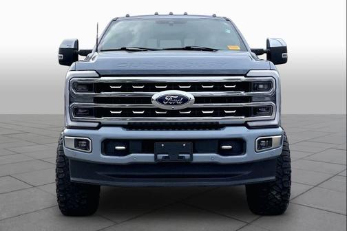 Glacier Gray Metallic Tri-Coat 2024 Ford F-250 Platinum
