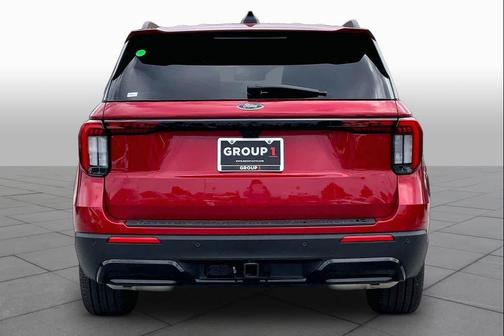 Rapid Red Metallic Tinted Clearcoat 2026 Ford Explorer ST-Line