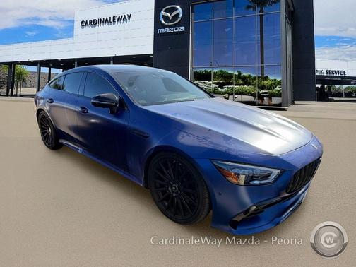 designo Brilliant Blue Magno 2021 Mercedes-Benz AMG GT 43 4-Door
