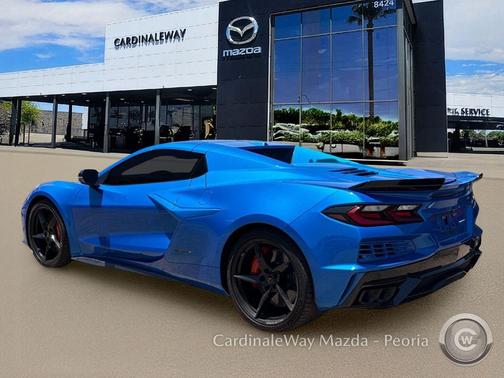 Riptide Blue Metallic 2025 Chevrolet Corvette E-Ray RWD Convertible 2LZ