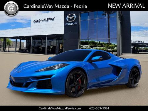Riptide Blue Metallic 2025 Chevrolet Corvette E-Ray RWD Convertible 2LZ