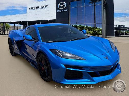 Riptide Blue Metallic 2025 Chevrolet Corvette E-Ray RWD Convertible 2LZ