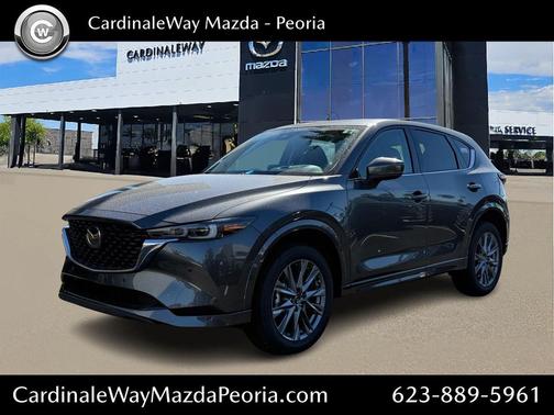 Machine Gray Metallic 2025 Mazda CX-5 2.5 S Premium Plus Package