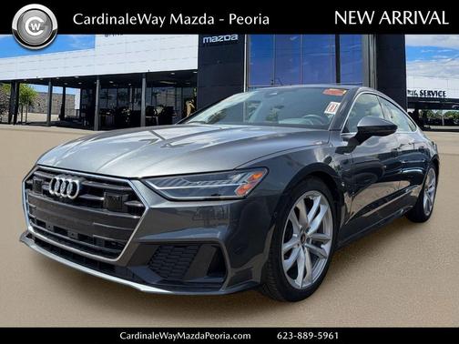 Daytona Gray Pearl Effect 2022 Audi A7 55 Prestige