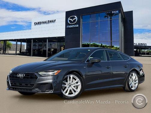 Daytona Gray Pearl Effect 2022 Audi A7 55 Prestige