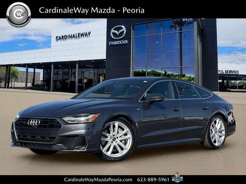 Daytona Gray Pearl Effect 2022 Audi A7 55 Prestige