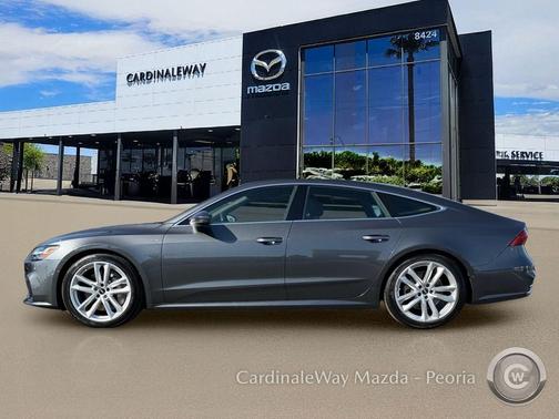 Daytona Gray Pearl Effect 2022 Audi A7 55 Prestige
