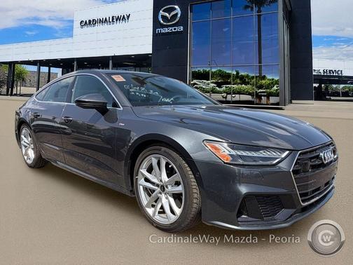 Daytona Gray Pearl Effect 2022 Audi A7 55 Prestige