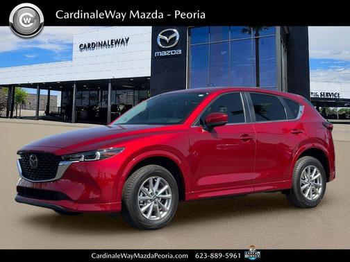 Soul Red Crystal Metallic 2025 Mazda CX-5 2.5 S Select Package