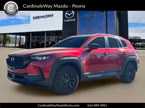 Soul Red Crystal Metallic 2026 Mazda CX-50 Hybrid Preferred