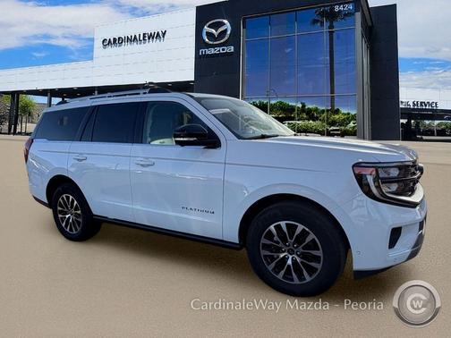 Oxford White 2025 Ford Expedition Platinum