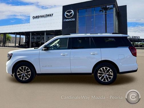 Oxford White 2025 Ford Expedition Platinum