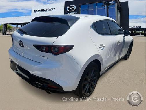 Snowflake White Pearl Mica 2025 Mazda Mazda3 FWD w/Preferred Package