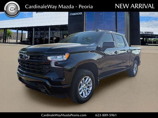Black 2025 Chevrolet Silverado 1500 RST