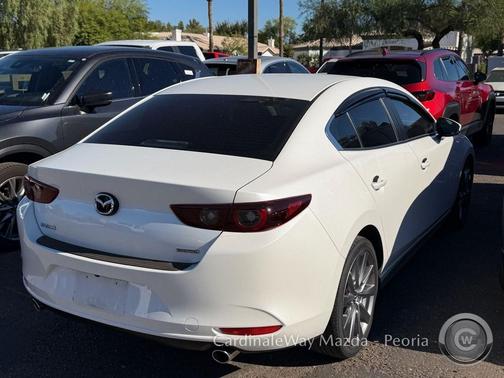 Snowflake White Pearl Mica 2024 Mazda Mazda3 FWD w/Preferred Package