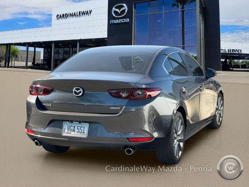Machine Gray Metallic 2021 Mazda Mazda3 FWD w/Preferred Package